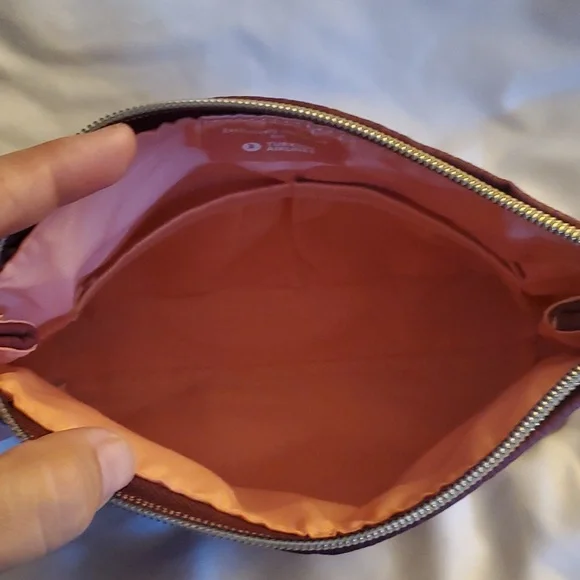 Burgundy Cosmetic Bag - Picture 5 of 6